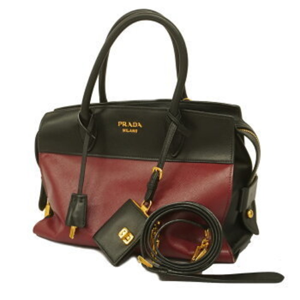 Prada Esplanade Leather Handbag